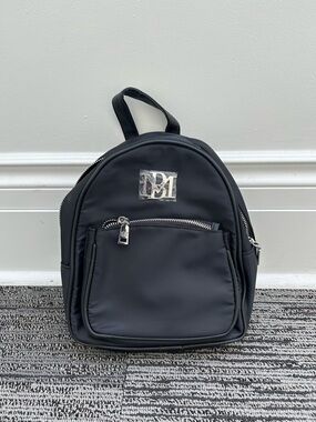Badgley Mischka Black Mini Backpack NWT